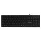 Клавиатура Meetion Wired Standard Multimedia Ultrathin Keyboard K842M |RU/EN раскладки| black