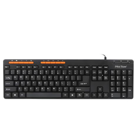 Meetion Multimedia USB Keyboard K600M |RU/EN раскладки| black