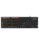 Клавиатура Meetion USB Multimedia Keyboard K600M |RU/EN раскладки| black