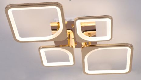 Люстра светодиодная V K39047-2 2-TL GD с пультом