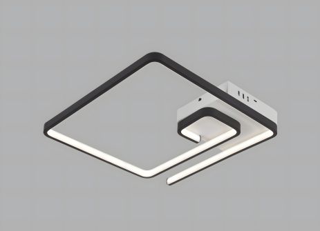 Светодиодная люстра спиральная 28W LP-DA91622 BK