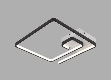 Люстра светодиодная спираль 28W LP-DA91622 BK Люстра светодиодная спираль 28W LP-DA91622 BK