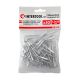 Алюминиевая заклепка, 4,0×20 мм, 50 шт. INTERTOOL RT-4020