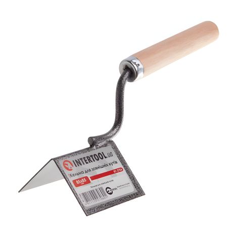 Кельма угловая для внешних углов INTERTOOL KT-2706 Кельма угловая для внешних углов INTERTOOL KT-2706