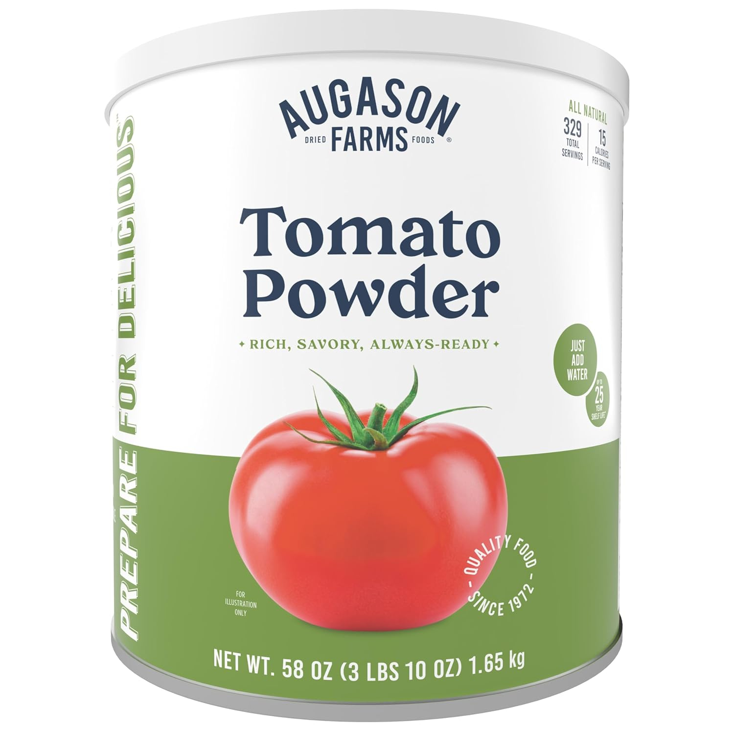 Томатная паста сублимированная с большим сроком годности 25 лет Augason Farms, 329 порций Томатная паста сублимированная с большим сроком годности 25 лет Augason Farms, 329 порций
