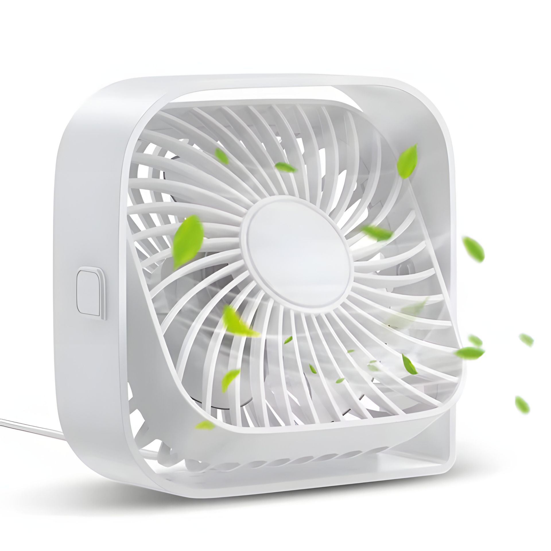 USB-вентилятор TOPK K50 (8.5cm, 3 уровня скорости, USB 5V 1m, 5W, 360°) белый USB-вентилятор TOPK K50 (8.5cm, 3 уровня скорости, USB 5V 1m, 5W, 360°) белый