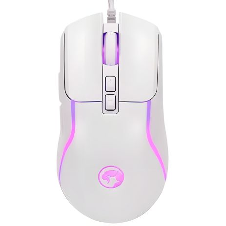 Дротова ігрова миша MARVO CAPO 20 Wired Mouse M292, 1200-8000DPI, USB, 1.5m, white Дротова ігрова миша MARVO CAPO 20 Wired Mouse M292, 1200-8000DPI, USB, 1.5m, white