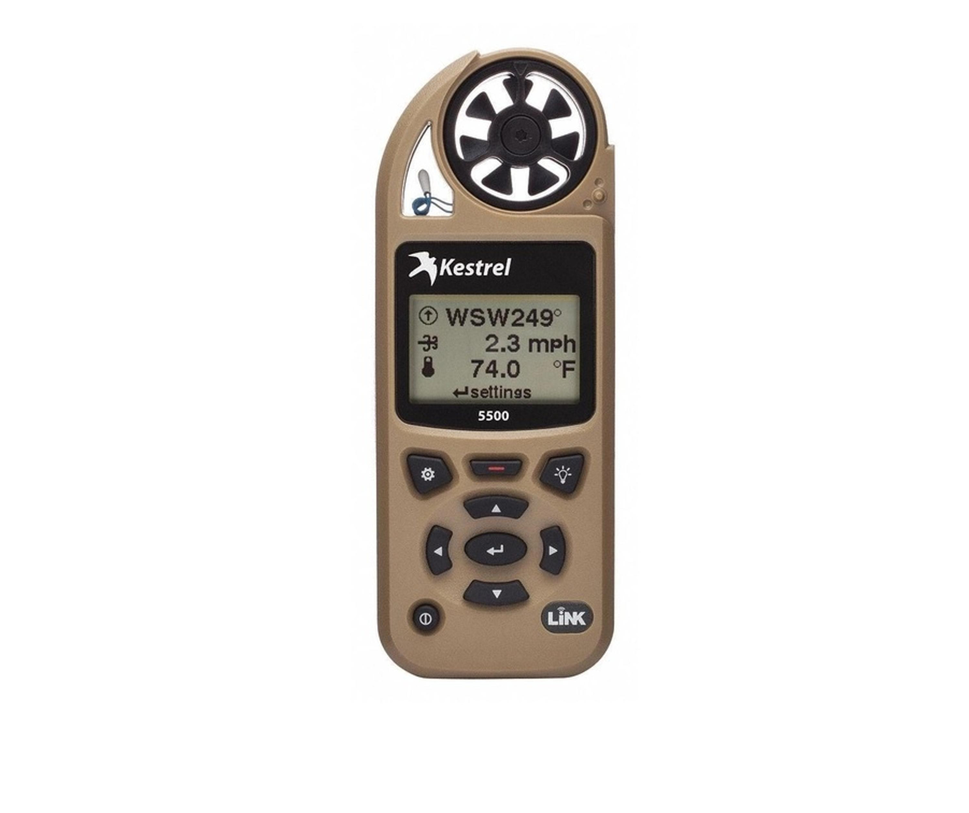 Метеостанция Kestrel 5500 LINK з флюгером и чехлом Метеостанция Kestrel 5500 LINK з флюгером и чехлом