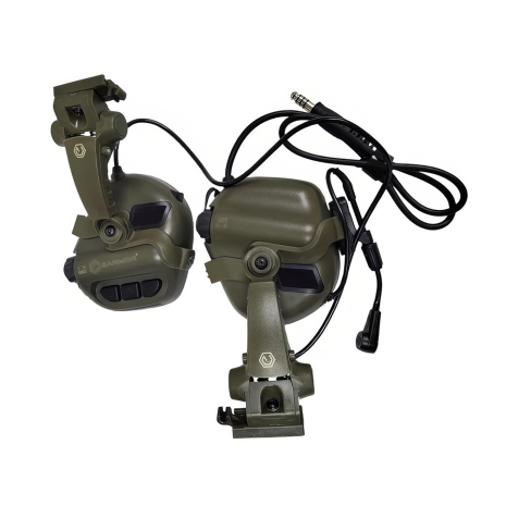 Активні захисні навушники Earmor M32X MOD4 (FG) Olive