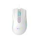 Програмована дротова миша XTRIKE ME GM-314 WH, 800-7200 dpi, USB, 1.5m, біла