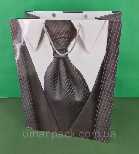 Подарунковий паперовий пакет Гігант (широке дно)о 30/40/17 (артGSD-15) (12 шт)