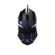 Дротова миша MEETION Backlit Gaming Mouse RGB MT-M371, 800-1600DPI, USB, 1.5m, black