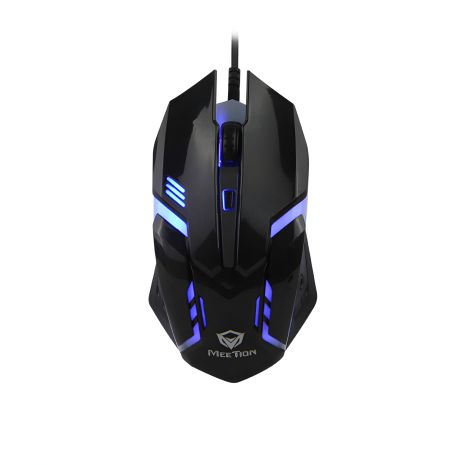Дротова миша MEETION Backlit Gaming Mouse RGB MT-M371, 800-1600DPI, USB, 1.5m, black Дротова миша MEETION Backlit Gaming Mouse RGB MT-M371, 800-1600DPI, USB, 1.5m, black