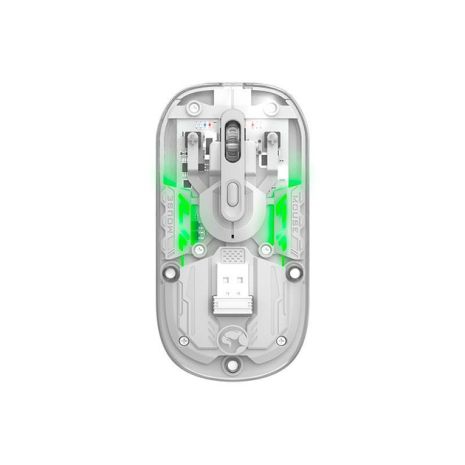 Мышь MARVO Wireless Mouse M808W |2.4G/BT5.1, 1000-1600dpi| transparent