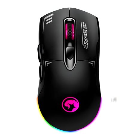 Ігрова миша MARVO Wireless, Wired Mouse M803W BK, 2.4G, Type-C, 800-4800dpi, black