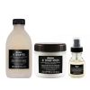 Набор Davines OI TRIO шампунь+кондиционер+масло для абсoлютной красоты и смягчения волос, 280/250/50 мл