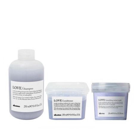 Набір Davines Love Lovely Smoothing шампунь, кондиціонер та маска для розгладження волосся, 3х250 мл Набір Davines Love Lovely Smoothing шампунь, кондиціонер та маска для розгладження волосся, 3х250 мл