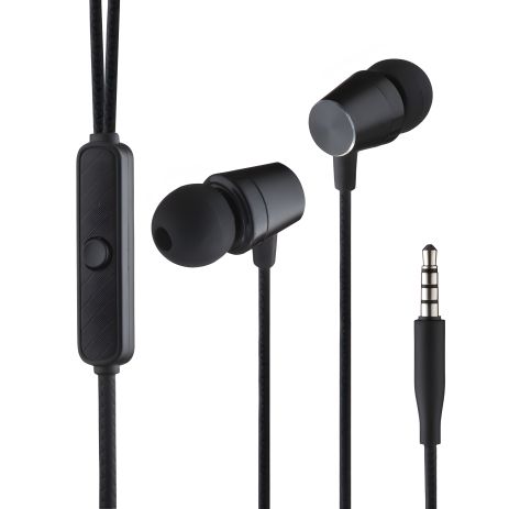 Дротові вакуумні наушники USAMS EP-42 US-SJ475 3.5mm In-ear Earphone 1.2m black Дротові вакуумні наушники USAMS EP-42 US-SJ475 3.5mm In-ear Earphone 1.2m black