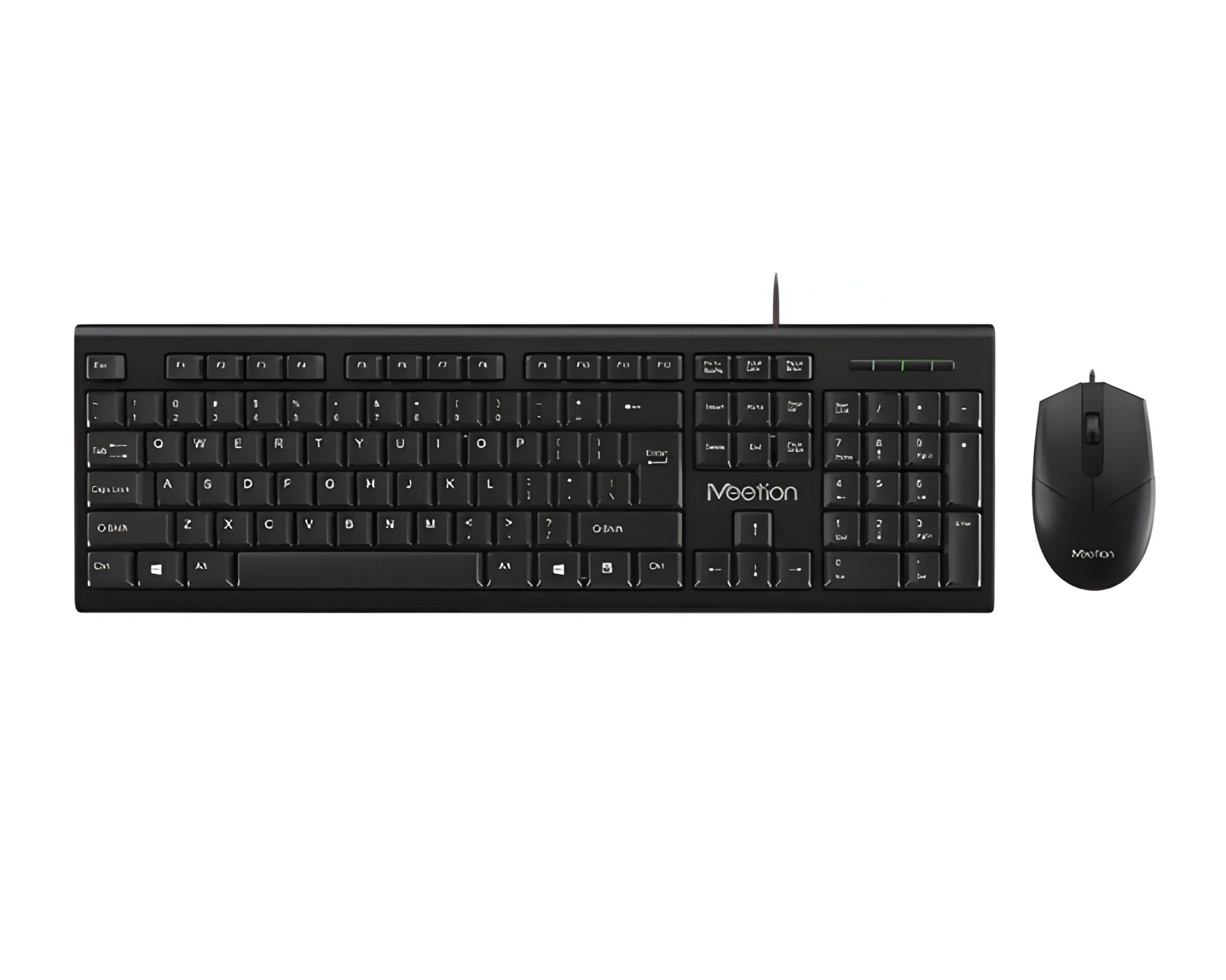 MEETION MT-C100 Combo Set 2in1 USB Keyboard/Mouse |RU/EN Layouts| Black MEETION MT-C100 Combo Set 2in1 USB Keyboard/Mouse |RU/EN Layouts| Black