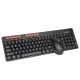 Набор Combo MEETION 2in1 Keyboard/Mouse Wireless 2.4G MT-4100 |RU/EN раскладки| black