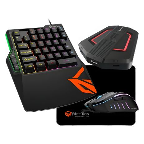 Набор Combo MeeTion Gaming 4in1 Keyboard/Mouse/MousePad/Console MT-C0015 black Набор Combo MeeTion Gaming 4in1 Keyboard/Mouse/MousePad/Console MT-C0015 black