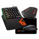 MeeTion MT-C0015 Gaming Combo Set 4in1 Keyboard/Mouse/MousePad/Console Black