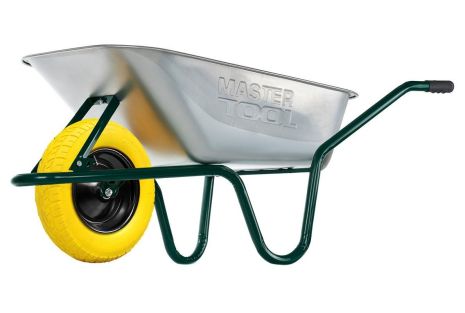 Садова та будівельна тачка REINFORCED D-1 з поліуретановим колесом