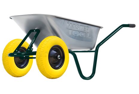 Садово-будівельна тачка D-12 двоколісна 85 л/200 кг поліуретанове колесо PU 4.0х8 Ø 40 см підшипник MASTERTOOL 79-9861 Садово-будівельна тачка D-12 двоколісна 85 л/200 кг поліуретанове колесо PU 4.0х8 Ø 40 см підшипник MASTERTOOL 79-9861