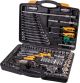 Набір інструментів PROFI ¼"&⅜"&½"&TORX 121 шт 4-13 мм 9-19 мм 20-32 мм Е8-Е20 CrV50BV30 протиударний кейс MASTERTOOL 78-5121