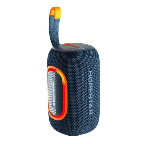 Портативна колонка HOPESTAR P65 LED, IPX6, TF, TWS, AUX, USB, BT5.3, 2x10W, 3000mAh, 6h, Dark blue Портативна колонка HOPESTAR P65 LED, IPX6, TF, TWS, AUX, USB, BT5.3, 2x10W, 3000mAh, 6h, Dark blue