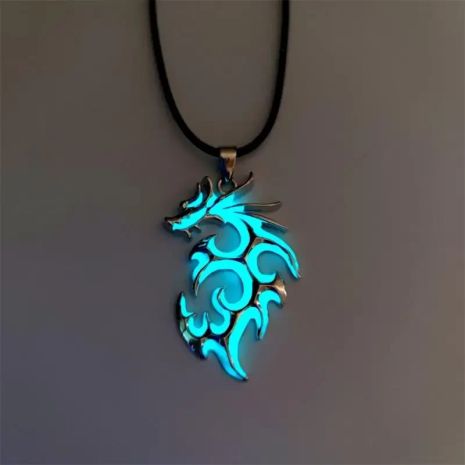 Кулон флуоресцентна підвіска, що світиться вночі з драконом дракон Dragon
