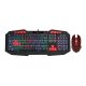 Набор XTRIKE ME MK-503 Gaming Combo 2-in1 (Keyboard UA/RU/ENG раскладка/Mouse) black