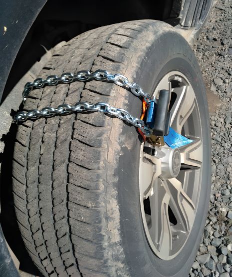 Цепі браслети протиковзання "Пітон" на джип, позашляховик кросовер, 1 браслет