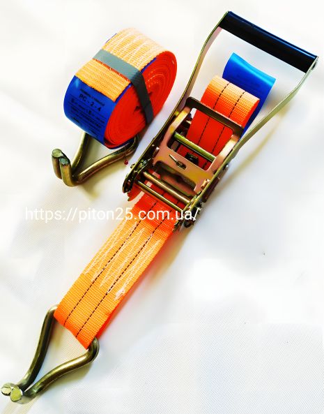 Стяжний ремінь для кріплення вантажу 2 т, 10 м, РС-2-10