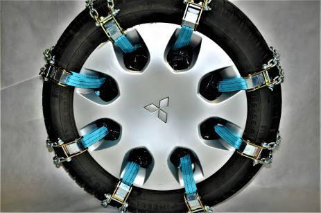 Цепи на колеса, 8 шт. в кейсе