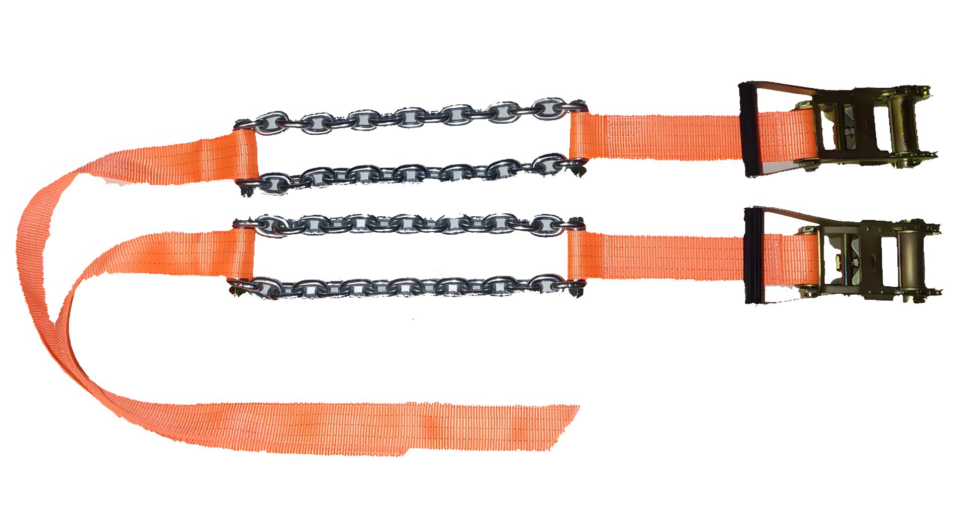 Протиковзання браслети 2шт. вантажівка-фура тягач, 8 мм ланцюг Протиковзання браслети 2шт. вантажівка-фура тягач, 8 мм ланцюг