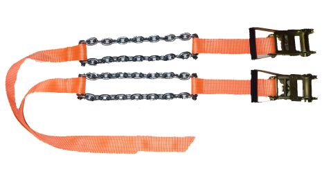 Браслеты противоскольжения 2шт. Грузовик Фура Тягач 8мм цепь Браслеты противоскольжения 2шт. Грузовик Фура Тягач 8мм цепь