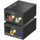 Цифро-аналоговый преобразователь аудио Addap DAC-03(2), ЦАП из Toslink (SPDIF) и Коаксиала на RCA