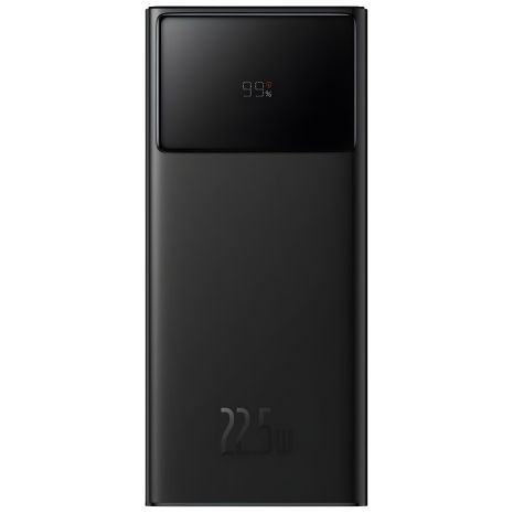 Повербанк Baseus STAR-LORD PPXJ20 (PPXJ060001) 2USB, Type-C, MicroUSB, 20000 mah, 22.5W, PD, QC, Black Повербанк Baseus STAR-LORD PPXJ20 (PPXJ060001) 2USB, Type-C, MicroUSB, 20000 mah, 22.5W, PD, QC, Black