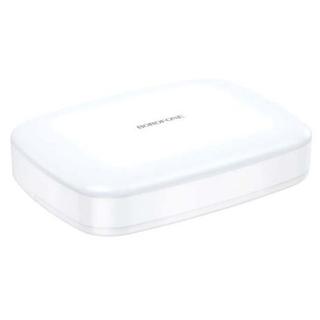 Повербанк Borofone DBT07, 10000mah, 10W, 2USB, Type-C, MicroUSB, white