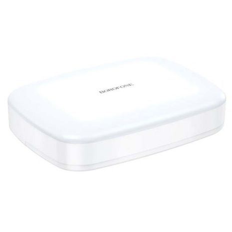 Повербанк Borofone DBT07, 10000mah, 10W, 2USB, Type-C, MicroUSB, white