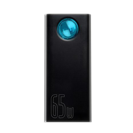 Повербанк BASEUS Amblight Digital Display Quick Charge 30000mAh, 4USB, Type-C, Lightning, MicroUSB, 65W, 5A, PD, QC (P10022400112-01) black Повербанк BASEUS Amblight Digital Display Quick Charge 30000mAh, 4USB, Type-C, Lightning, MicroUSB, 65W, 5A, PD, QC (P10022400112-01) black