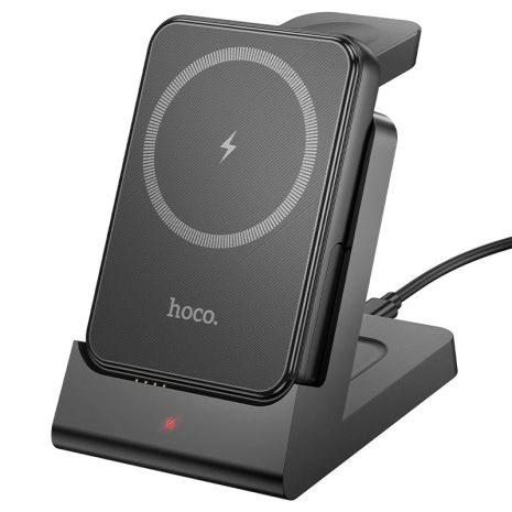 Повербанк HOCO J149 5000mAh Victory 3-in-1 magnetic power bank, 1Type-C, PD, QC, 20W, 3A, black Повербанк HOCO J149 5000mAh Victory 3-in-1 magnetic power bank, 1Type-C, PD, QC, 20W, 3A, black