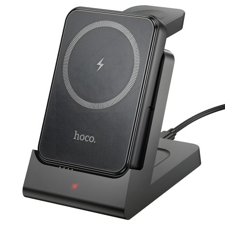 HOCO J149 5000mAh Victory 3-in-1 Magnetic Power Bank |1Type-C, PD/QC, 20W/3A| black