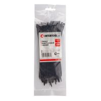 Хомут пластиковый 2,5x150мм, (100 шт/упак), черный INTERTOOL TC-2516