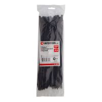 Пластикові хомути, 4,8×300 мм, 100 шт/упак, чорні INTERTOOL TC-4831