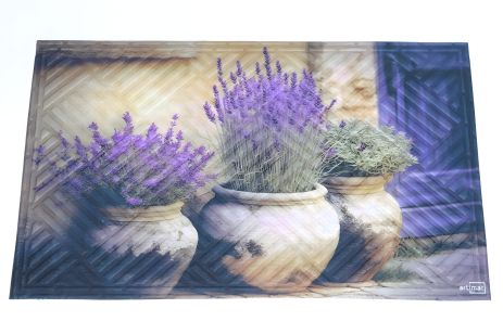 Вхідний килимок 45x75 см на гумовій основі з принтом Artimat к-602-232 Вхідний килимок 45x75 см на гумовій основі з принтом Artimat к-602-232