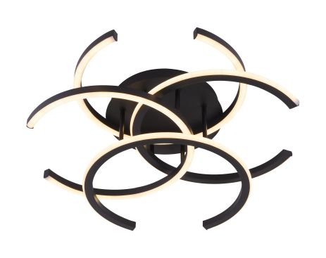 Світлодіодна люстра IS LCD3004 BK Світлодіодна люстра IS LCD3004 BK