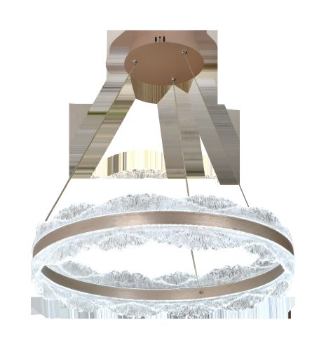 Підвісна світлодіодна люстра VALESO V QQD9411 Rose Gold