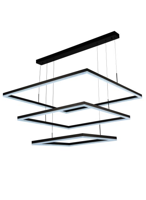 Подвесная светодиодная люстра Valeso V QQD3070 BK Подвесная светодиодная люстра Valeso V QQD3070 BK